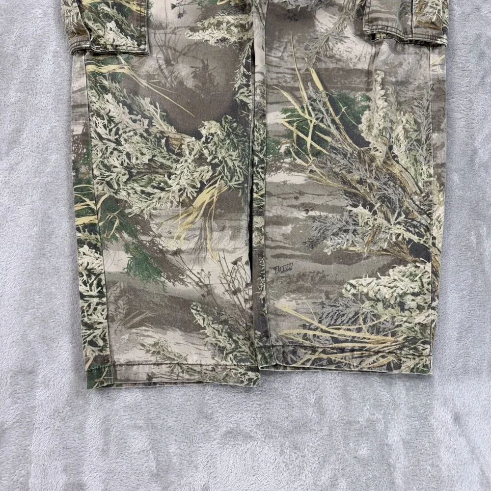 Realtree Hunting Pants Mens 36/38 Large Advantage Max-1 Camo Cargo Utility‎